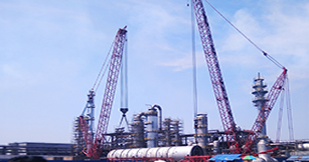 章集履带吊吊装